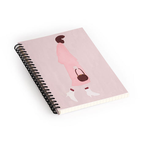 Megan Galante Peppermint 1 Spiral Notebook