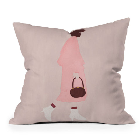 Megan Galante Peppermint 1 Throw Pillow