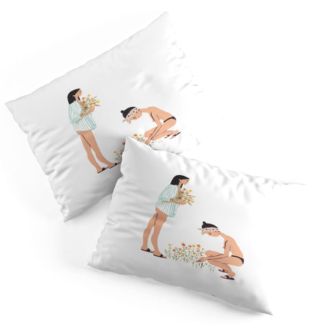 Megan Galante Picking Wildflowers Pillow Shams