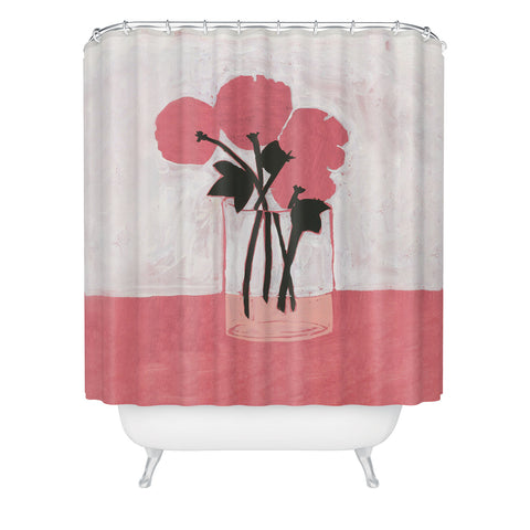 Megan Galante Poppies Art Shower Curtain
