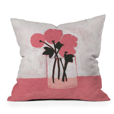 Megan Galante Poppies Art Throw Pillow
