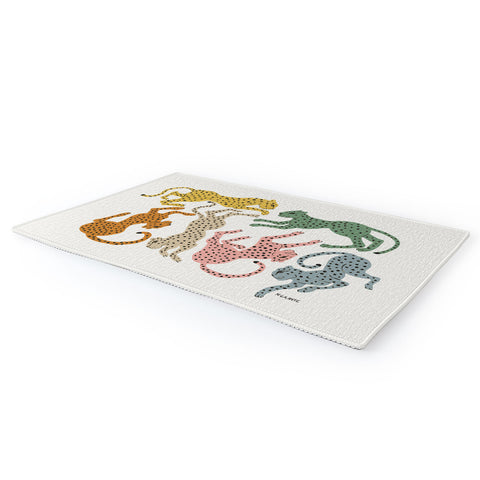 Megan Galante Rainbow Cheetah Area Rug
