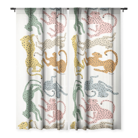 Megan Galante Rainbow Cheetah Sheer Non Repeat