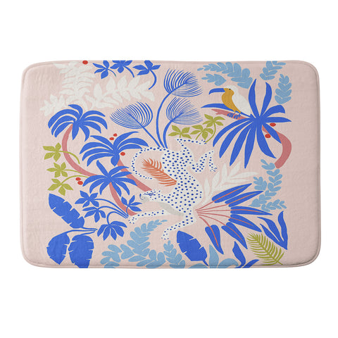 Megan Galante Rainforest Leopard Memory Foam Bath Mat
