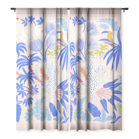 Megan Galante Rainforest Leopard Sheer Non Repeat