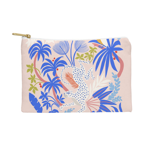 Megan Galante Rainforest Leopard Pouch