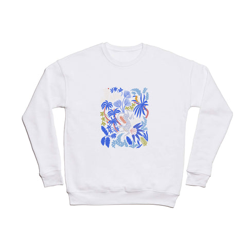 Megan Galante Rainforest Leopard Crewneck Sweatshirt