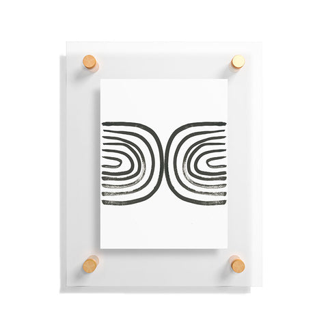 Megan Galante Round About Floating Acrylic Print