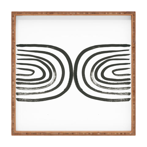 Megan Galante Round About Square Tray