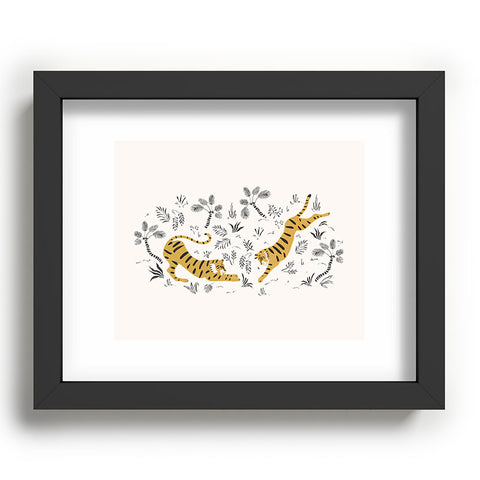 Megan Galante Tiger Dive Recessed Framing Rectangle