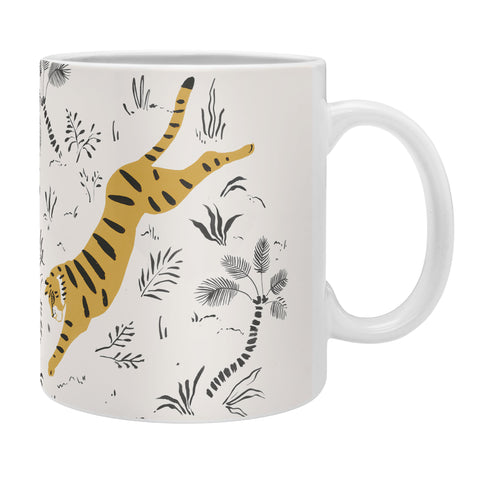 Megan Galante Tiger Dive Coffee Mug