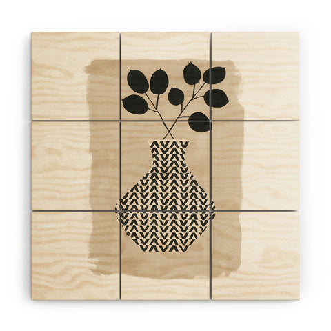 Megan Galante Vadim Vase Wood Wall Mural