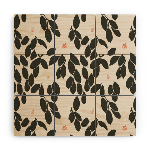 Megan Galante Zooey Magnolia Wood Wall Mural