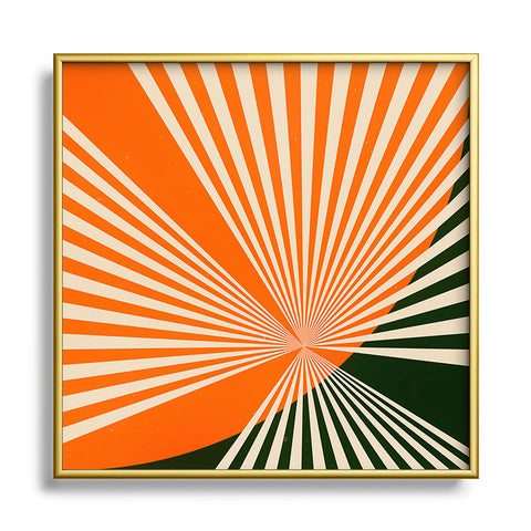 Metron About POP Metal Square Framed Art Print