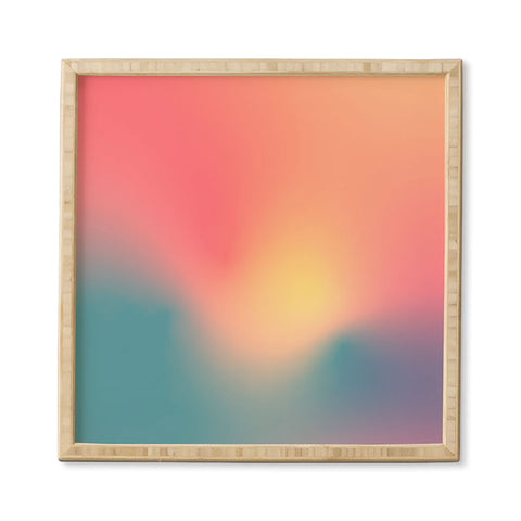Metron Abstract Gradient Framed Wall Art