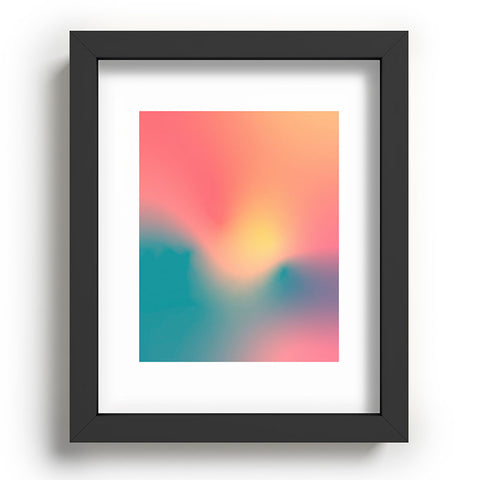 Metron Abstract Gradient Recessed Framing Rectangle