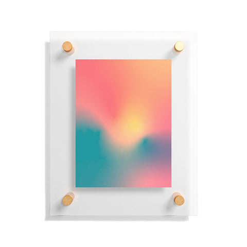 Metron Abstract Gradient Floating Acrylic Print