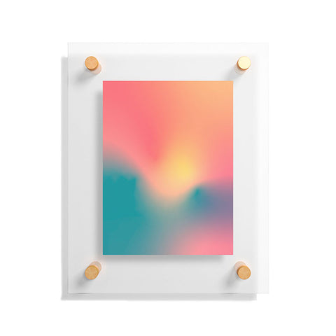 Metron Abstract Gradient Floating Acrylic Print