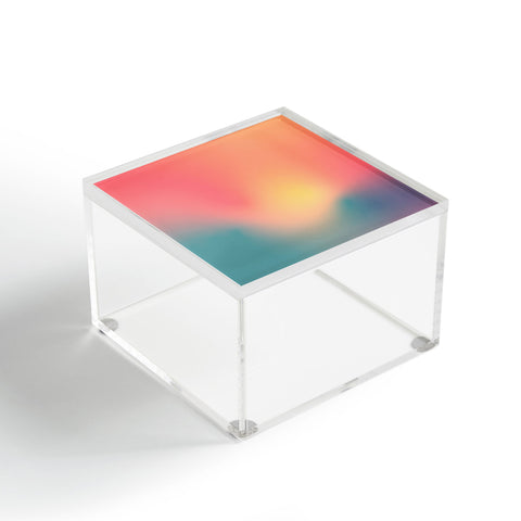 Metron Abstract Gradient Acrylic Box
