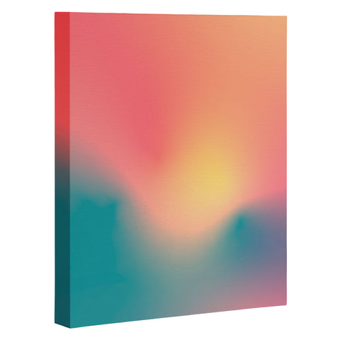 Metron Abstract Gradient Art Canvas