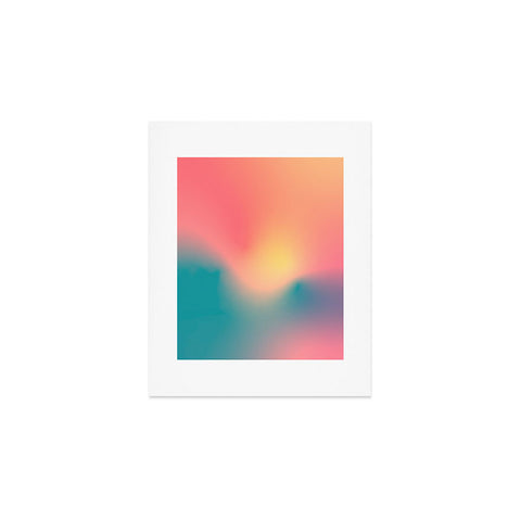 Metron Abstract Gradient Art Print