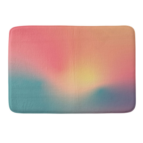Metron Abstract Gradient Memory Foam Bath Mat