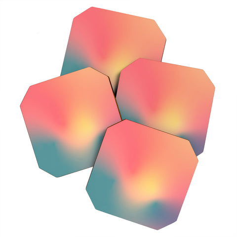 Metron Abstract Gradient Coaster Set