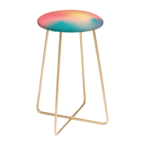 Metron Abstract Gradient Counter Stool