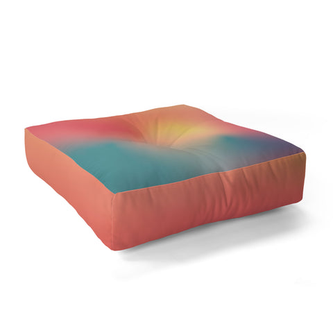 Metron Abstract Gradient Floor Pillow Square