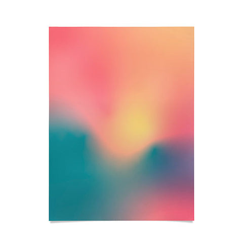 Metron Abstract Gradient Poster