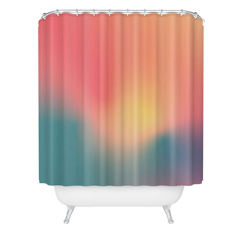 Metron Abstract Gradient Shower Curtain