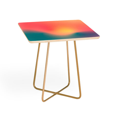Metron Abstract Gradient Side Table