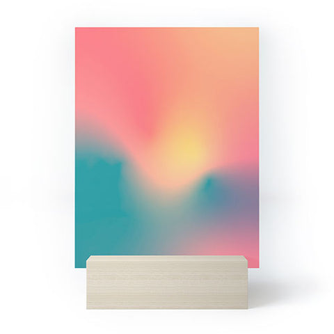 Metron Abstract Gradient Mini Art Print