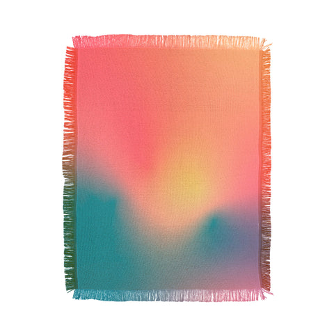 Metron Abstract Gradient Throw Blanket