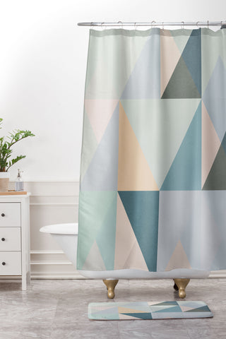 Metron The Nordic Way XXX Shower Curtain And Mat