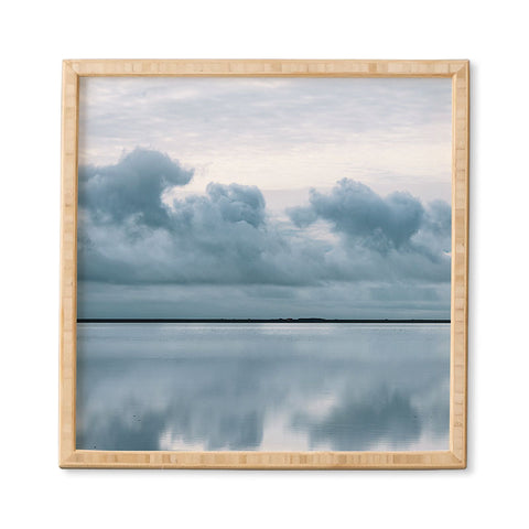 Michael Schauer Epic Sky reflection in Iceland Framed Wall Art