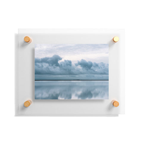 Michael Schauer Epic Sky reflection in Iceland Floating Acrylic Print