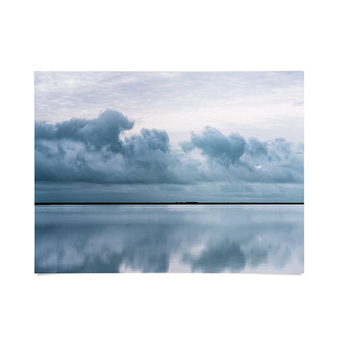 Michael Schauer Epic Sky reflection in Iceland Poster