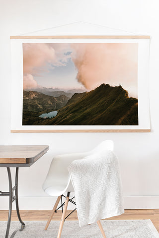 Michael Schauer Far Views II Art Print And Hanger