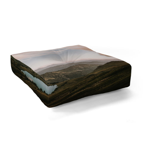 Michael Schauer Far Views II Floor Pillow Square
