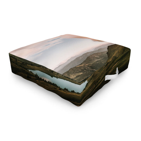 Michael Schauer Far Views II Outdoor Floor Cushion