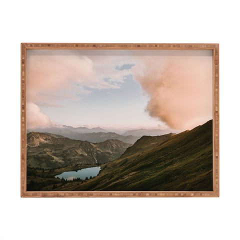 Michael Schauer Far Views II Rectangular Tray