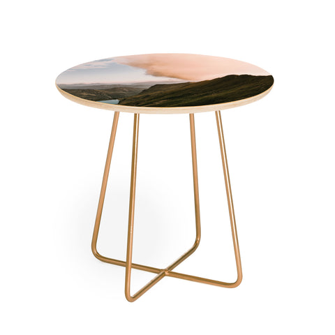 Michael Schauer Far Views II Round Side Table