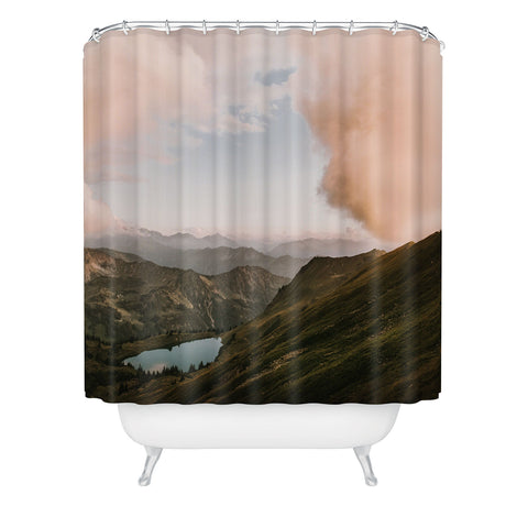Michael Schauer Far Views II Shower Curtain