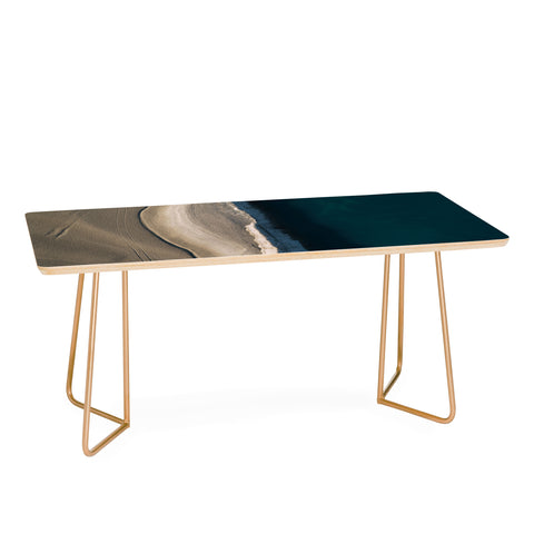 Michael Schauer Footsteps during sunrise Coffee Table