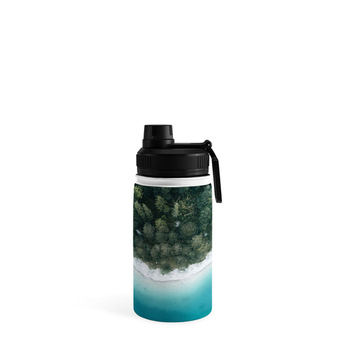 Michael Schauer Green and Blue Symmetry Water Bottle