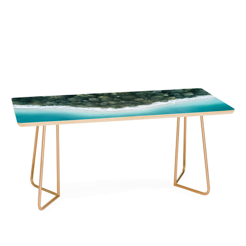 Michael Schauer Green and Blue Symmetry Coffee Table