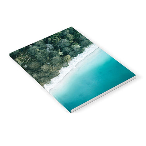 Michael Schauer Green and Blue Symmetry Notebook