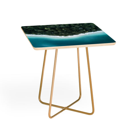 Michael Schauer Green and Blue Symmetry Side Table