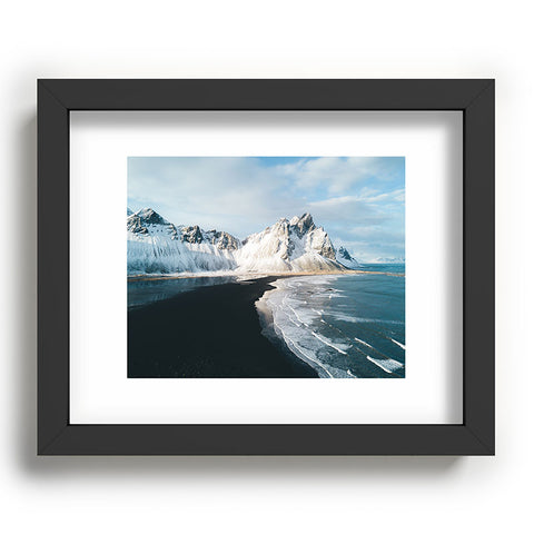 Michael Schauer Iceland Mountain Beach Recessed Framing Rectangle